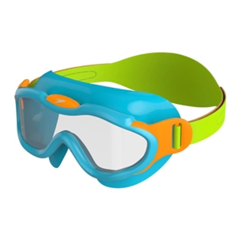 Dječja plivačka maska SEA SQUAD BLUE/GREEN