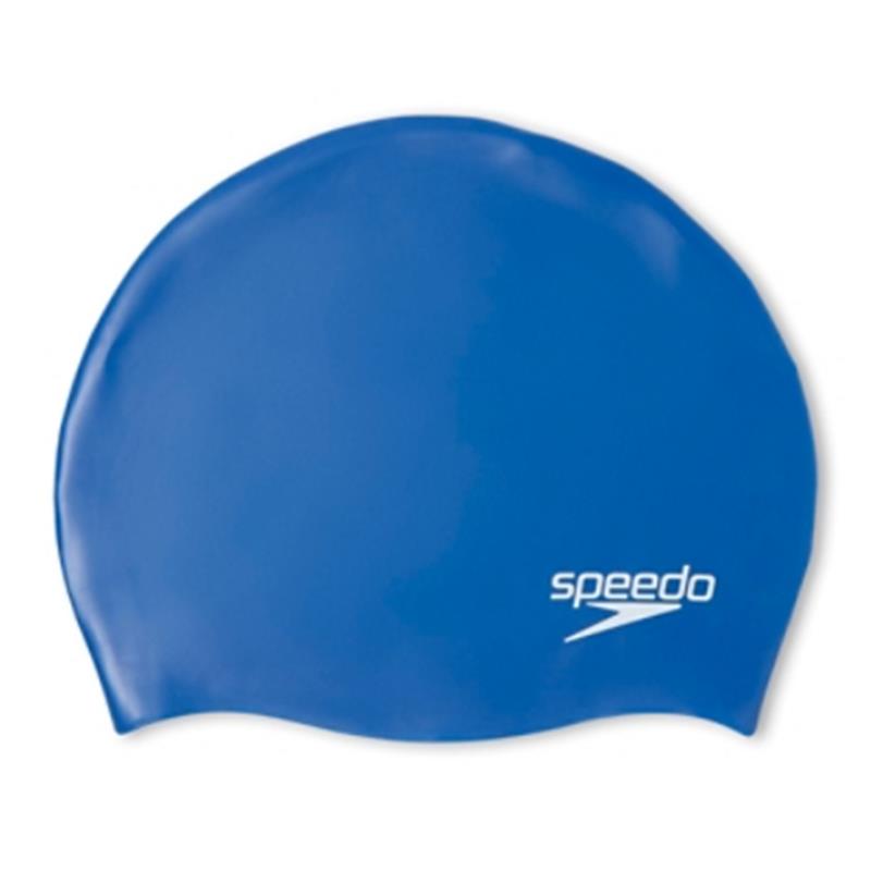 Otroška plavalna kapa JUNIOR SILICONE CAP BLUE