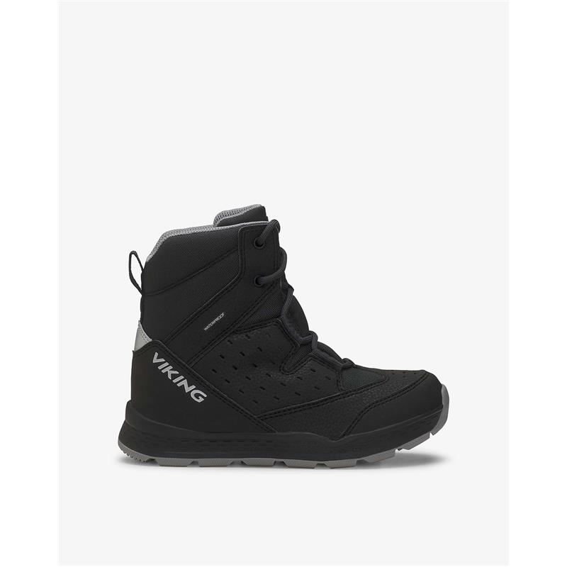 Dječje cipele Espo High 2 WP Lace Warm Black