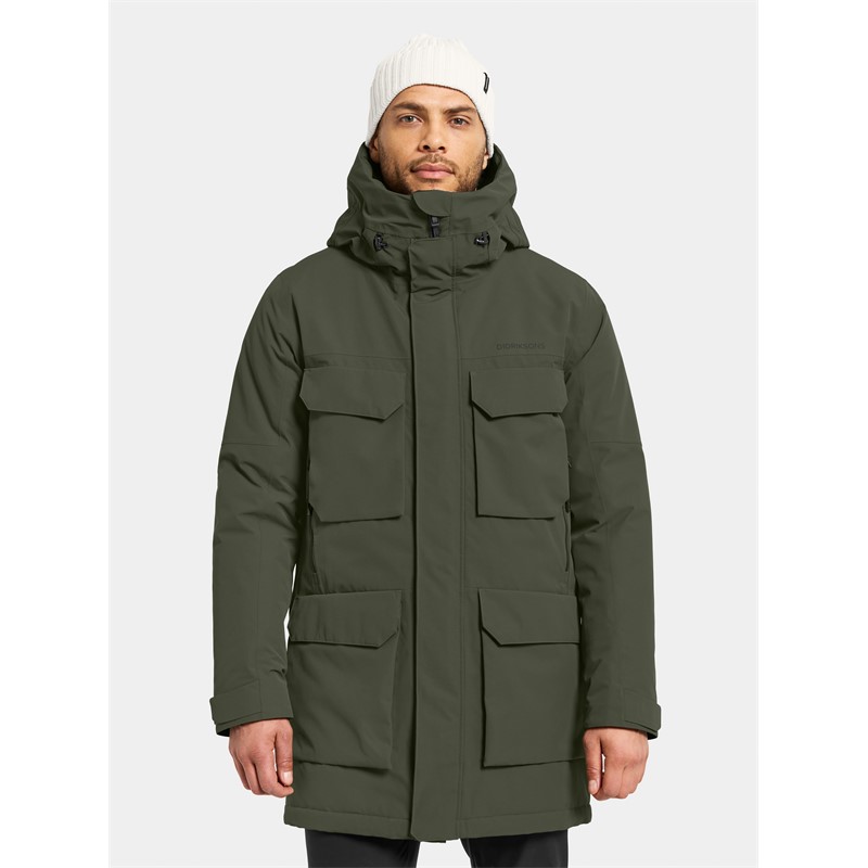 Moška jakna  DREW USX PARKA 8 Deep Green