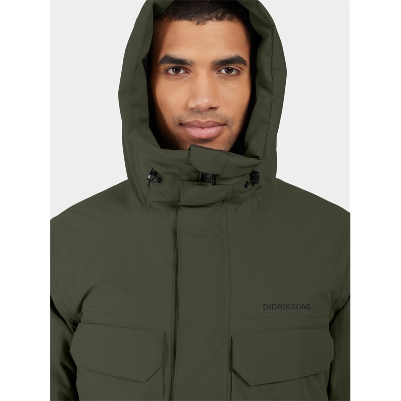 Moška jakna  DREW USX PARKA 8 Deep Green