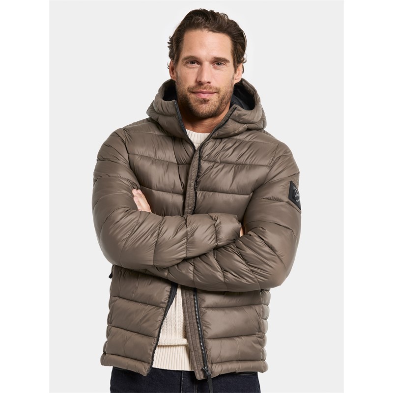 Moška jakna ED USX JKT 2 Mocha Brown