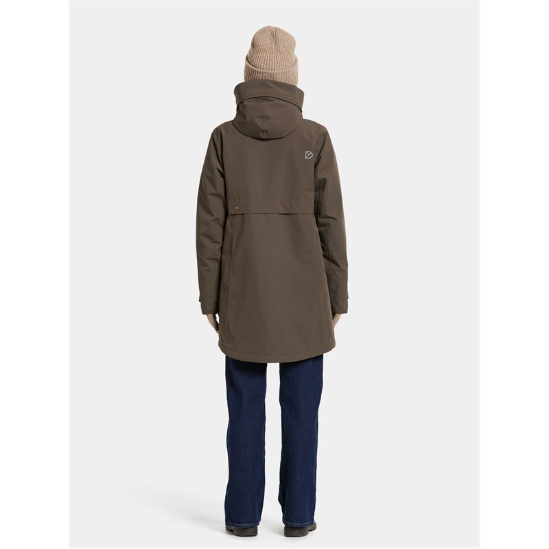 Ženska jakna HELLE WNS PARKA 6 Mocha brown