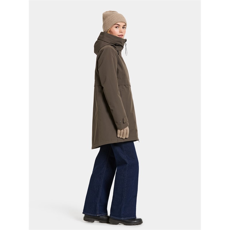Ženska jakna HELLE WNS PARKA 6 Mocha brown