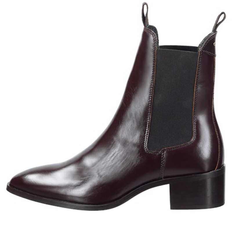 Ženski gležnarji St Broomly dark brown