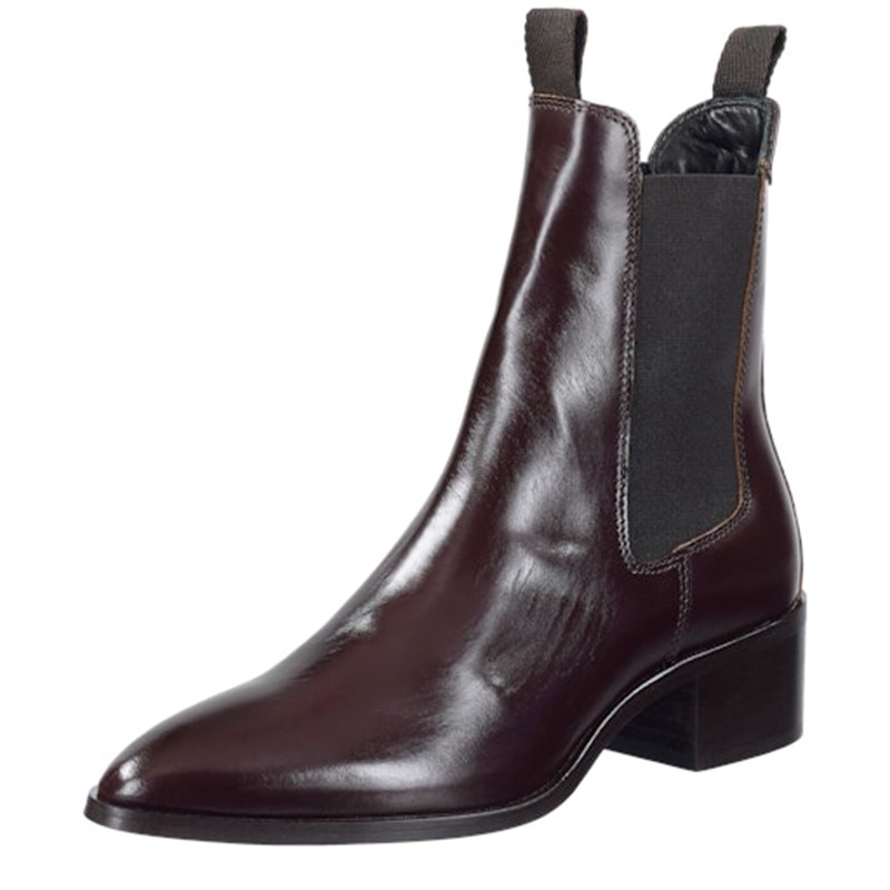 Ženski gležnarji St Broomly dark brown