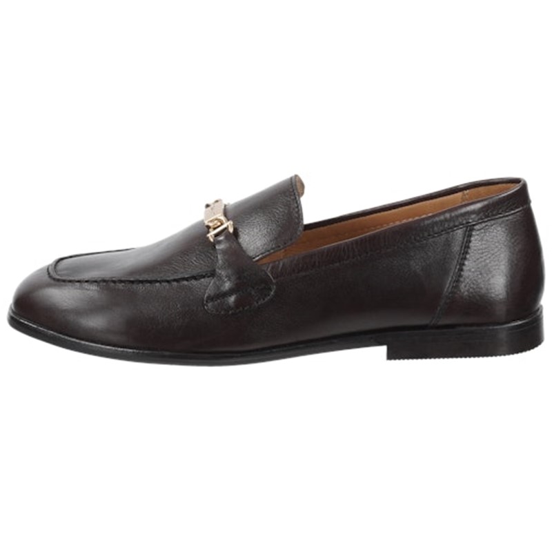 Ženski mokasini Gimble dark brown