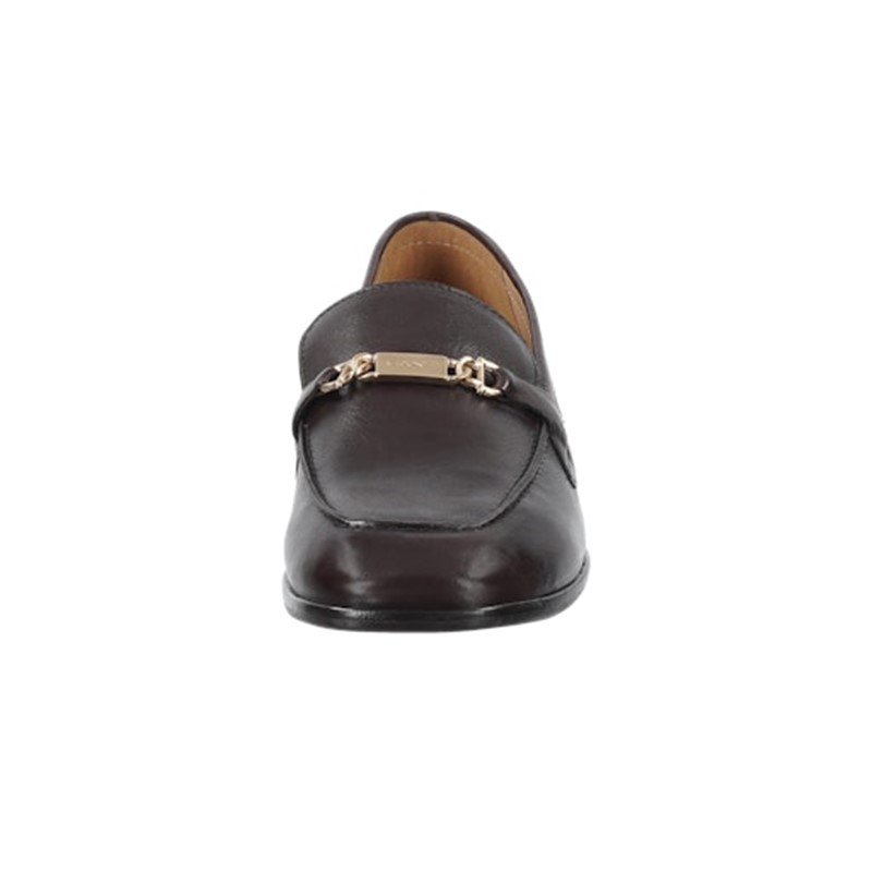 Ženski mokasini Gimble dark brown
