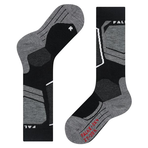 Otroške nogavice FALKE SK4 Advanced Kids black-mix