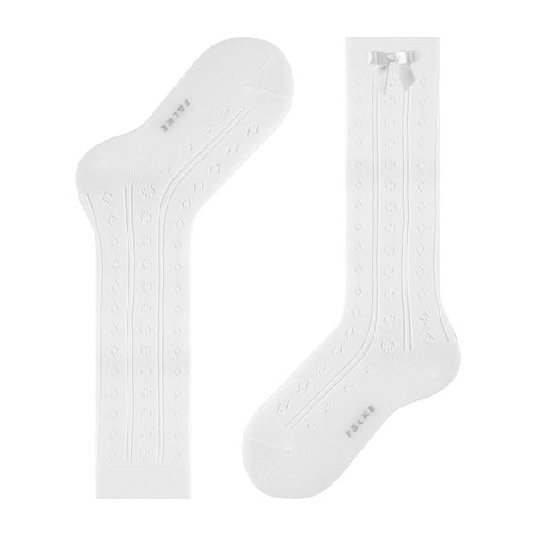 Dječje čarape FALKE Ajour KH white