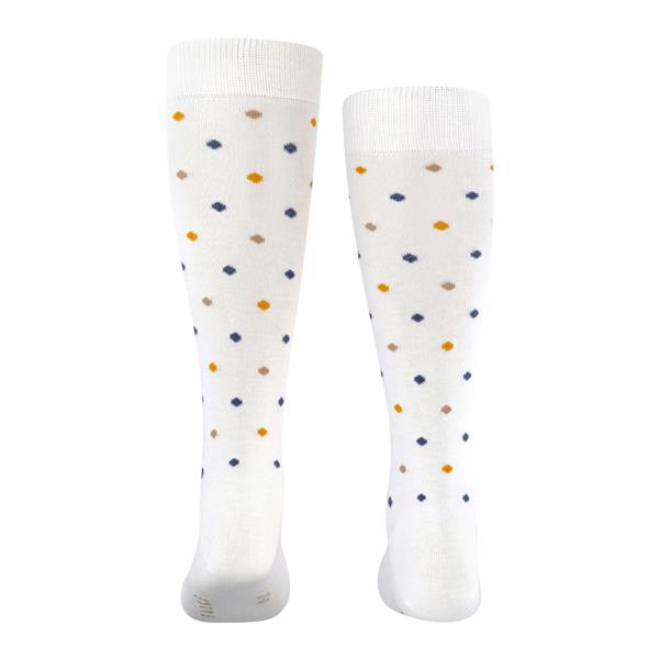 Dječje čarape FALKE Multidot KH off-white