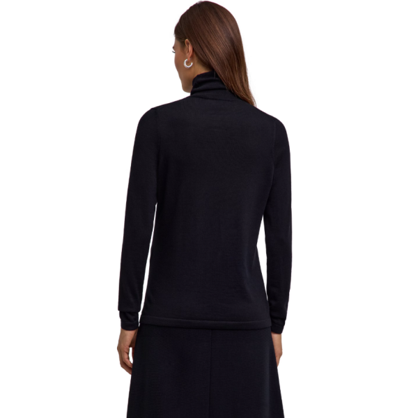 Ženski pulover FAV Merino X-Fine Roll Neck w black
