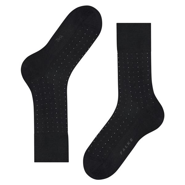 Nogavice FALKE Tiago Dotted Line SO black