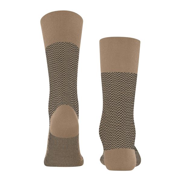 Nogavice FALKE Airport Herringstripe Men Socks camel