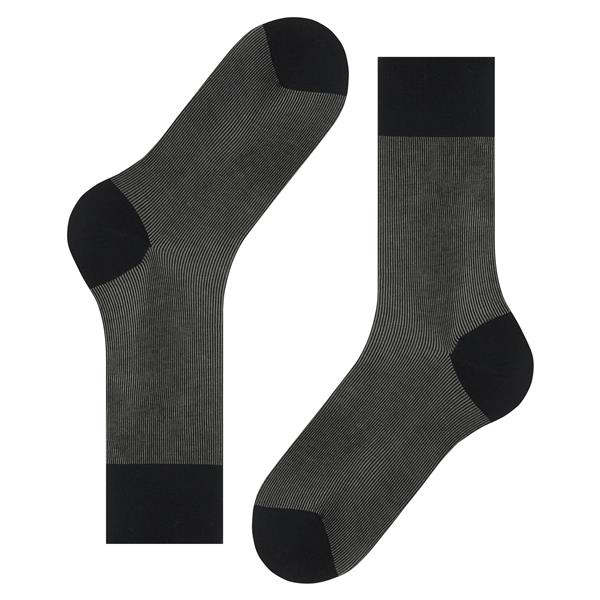Nogavice FALKE Fine Shadow SO black-mix