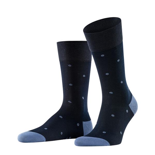 Čarape FALKE Dot SO dark navy