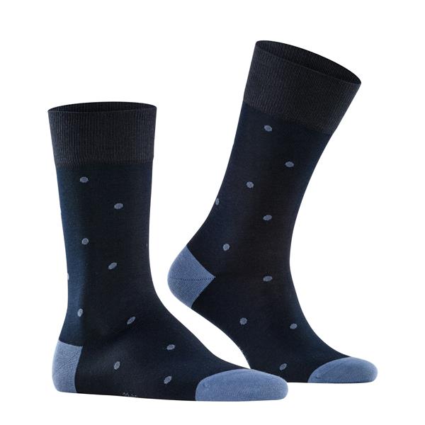 Čarape FALKE Dot SO dark navy