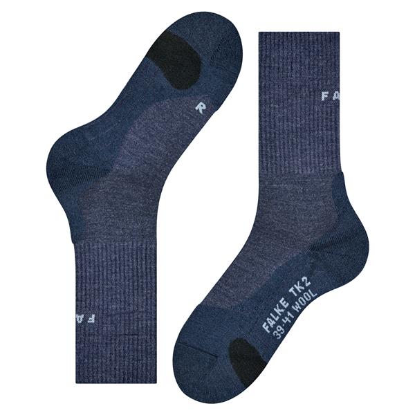 Nogavice FALKE TK2 Explore Wool Men Trekking Socks jeans