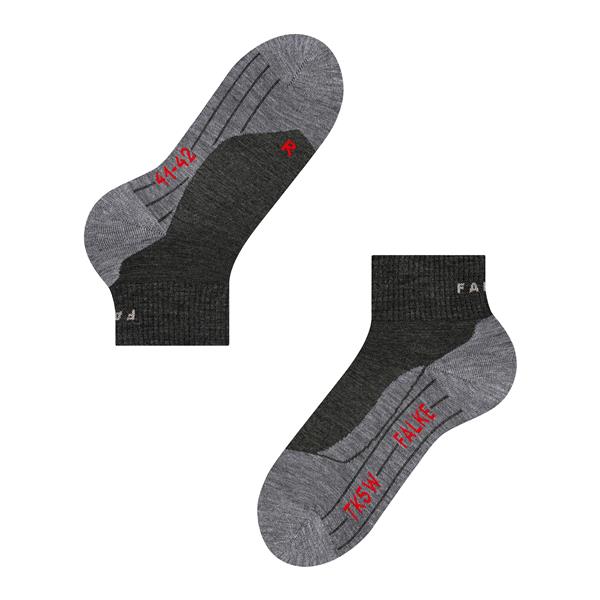 Čarape FALKE TK5 Sh W asfalt mel.