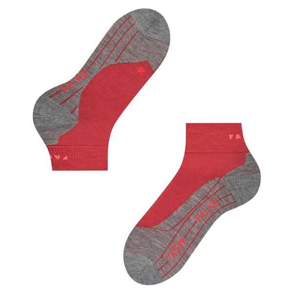 Nogavice FALKE TK5 Sh W ruby