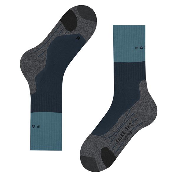 Nogavice FALKE TK2 Explore Men Trekking Socks blue steel