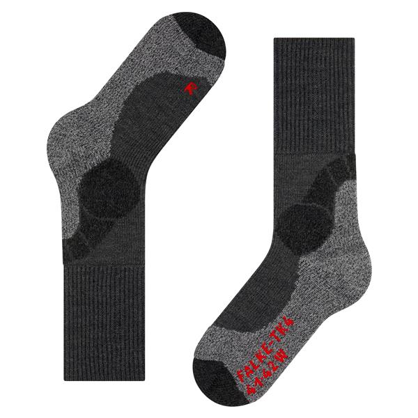 Čarape FALKE TK4 Women asphalt mel.