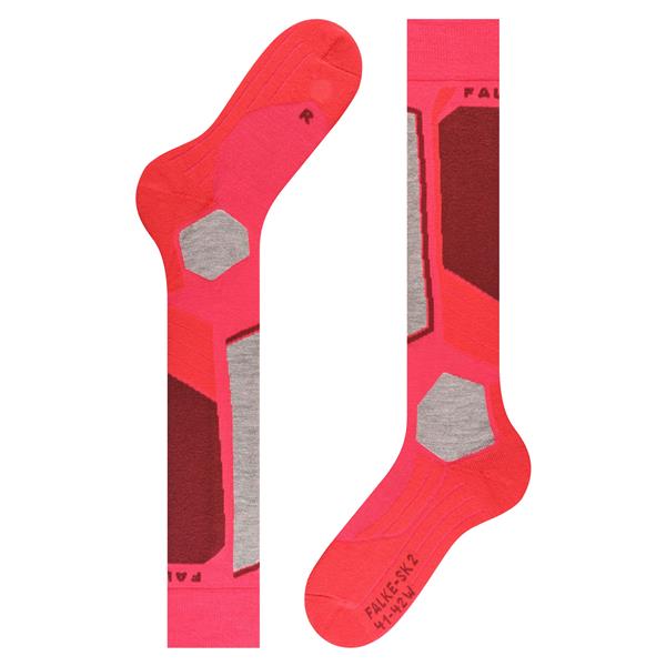 Nogavice FALKE SK2 Intermediate W rose