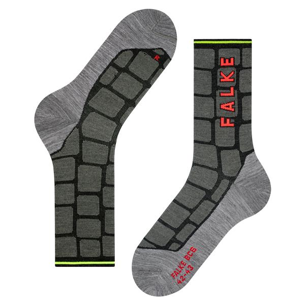 Čarape FALKE BC 6 Cobblestone black-mix