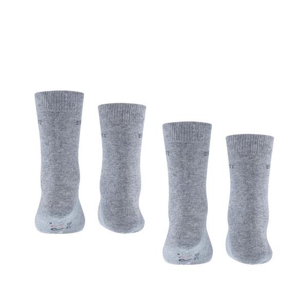 Dječje čarape Esprit Foot Logo 2-Pack Kids SO light greym