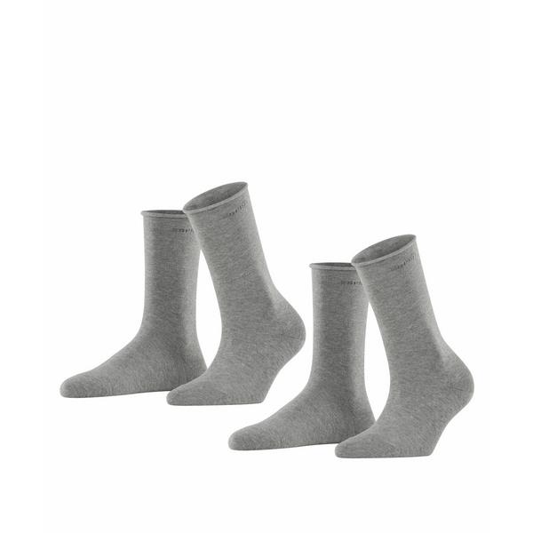 Ženske čarape Esprit Basic Pure 2-Pack Women SO light grey