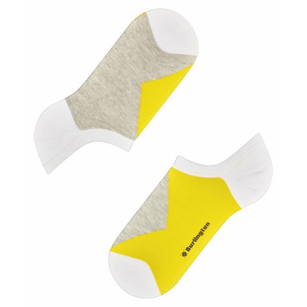 Čarape BURLINGTON Graphic Rhomb SN white