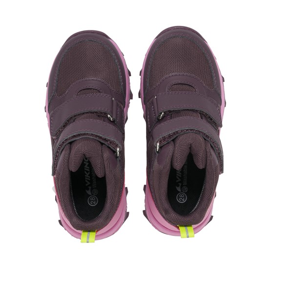 Otroški čevlji Track Mid WP 2V Plum/Multi