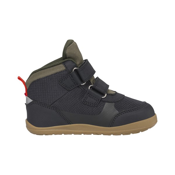 Otroški čevlji Aspen Barefoot Mid WP 2V Black