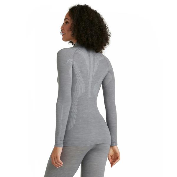 Žensko spodnje perilo FALKE Long-Sleeve Shirt Wool-Tech grey