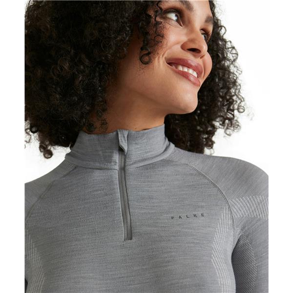 Žensko spodnje perilo FALKE Long-Sleeve Shirt Wool-Tech grey