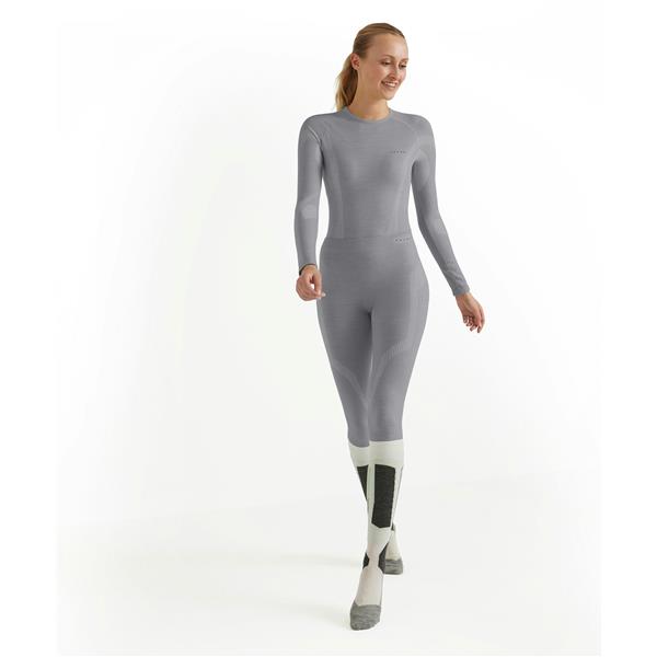 Žensko spodnje perilo FALKE Tights Wool-Tech grey-heather