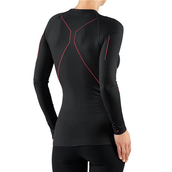 Ženska majica W Longsl. T w black-fuego