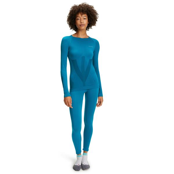 Ženska majica FALKE W LS Tight w peackock