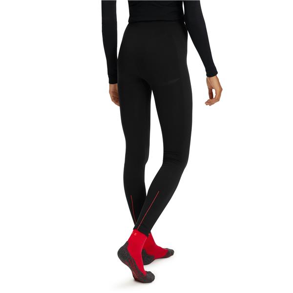 Ženske tajice FALKE W Long Tights w black-fuego