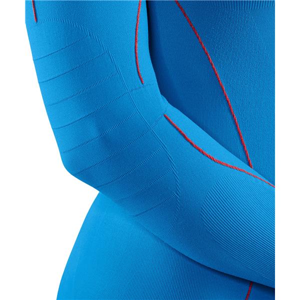 Ženska majica FALKE W Zip Shirt Tight w osiris