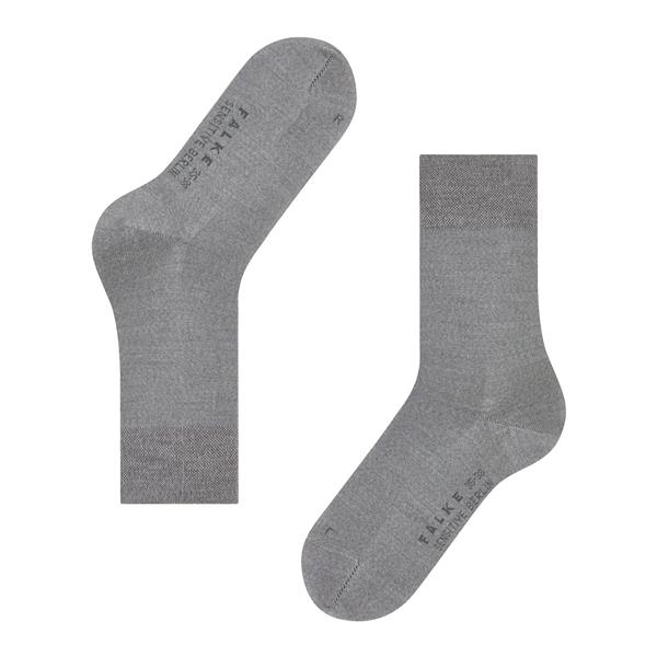 Nogavice FALKE Sensitive Berlin Women Socks light grey mel.