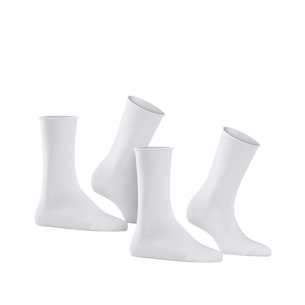 Nogavice FALKE Happy 2-Pack Women Socks white