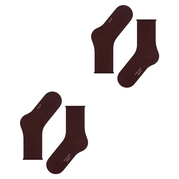 Nogavice FALKE Happy 2-Pack Women Socks barolo
