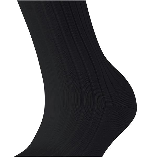 Nogavice FALKE Cotton Rib Women Socks black