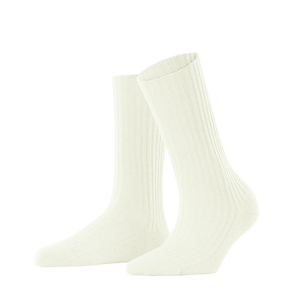 Nogavice FALKE Cosy Wool Boot Women Boot Socks off-white