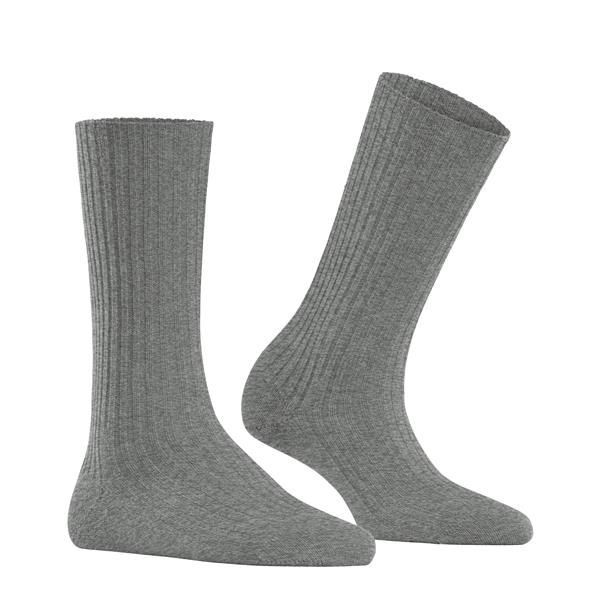 Nogavice FALKE Cosy Wool Boot Women Boot Socks light greymel