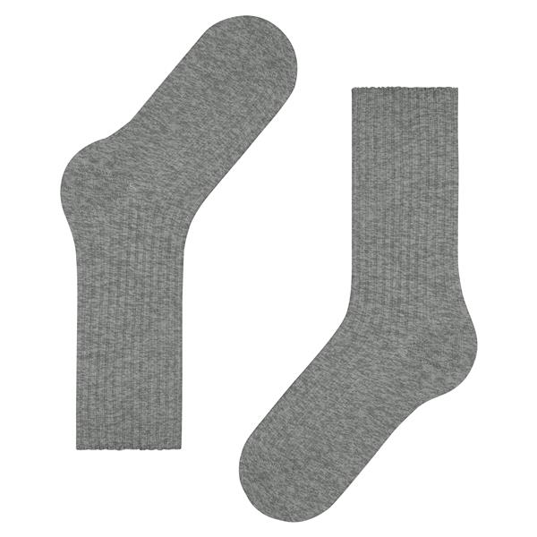 Nogavice FALKE Cosy Wool Boot Women Boot Socks light greymel