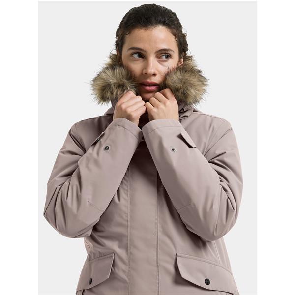 Ženska jakna ERIKA WNS PARKA 3 Ash Brown