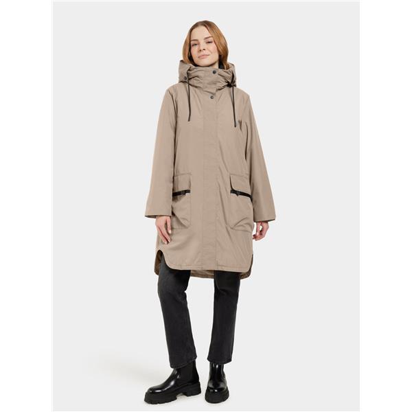 Ženska jakna AIKO WNS PARKA Walnut