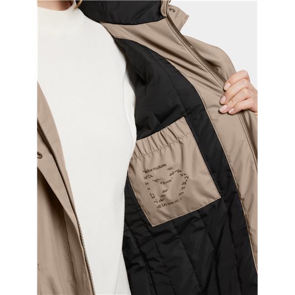 Ženska jakna AIKO WNS PARKA Walnut